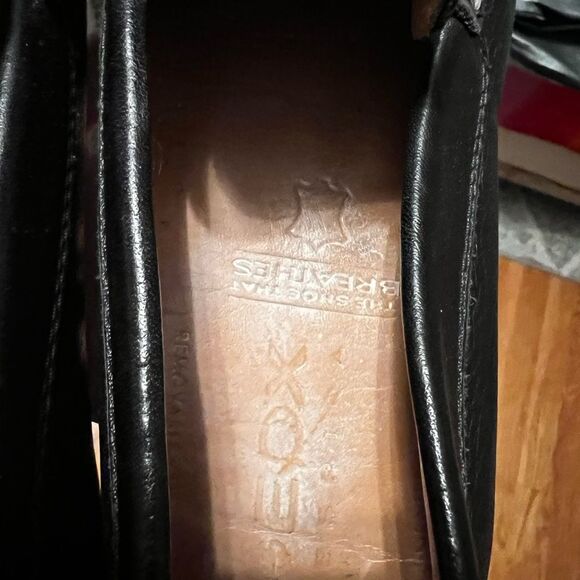GEOX Black Leather Loafers Slip-On Comfortable Casual Shoes Size 43 main image 6